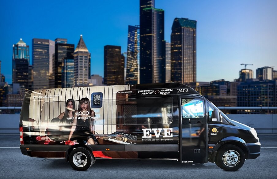 John Wayne airport chose Turbo Images as their vehicle graphics supplier