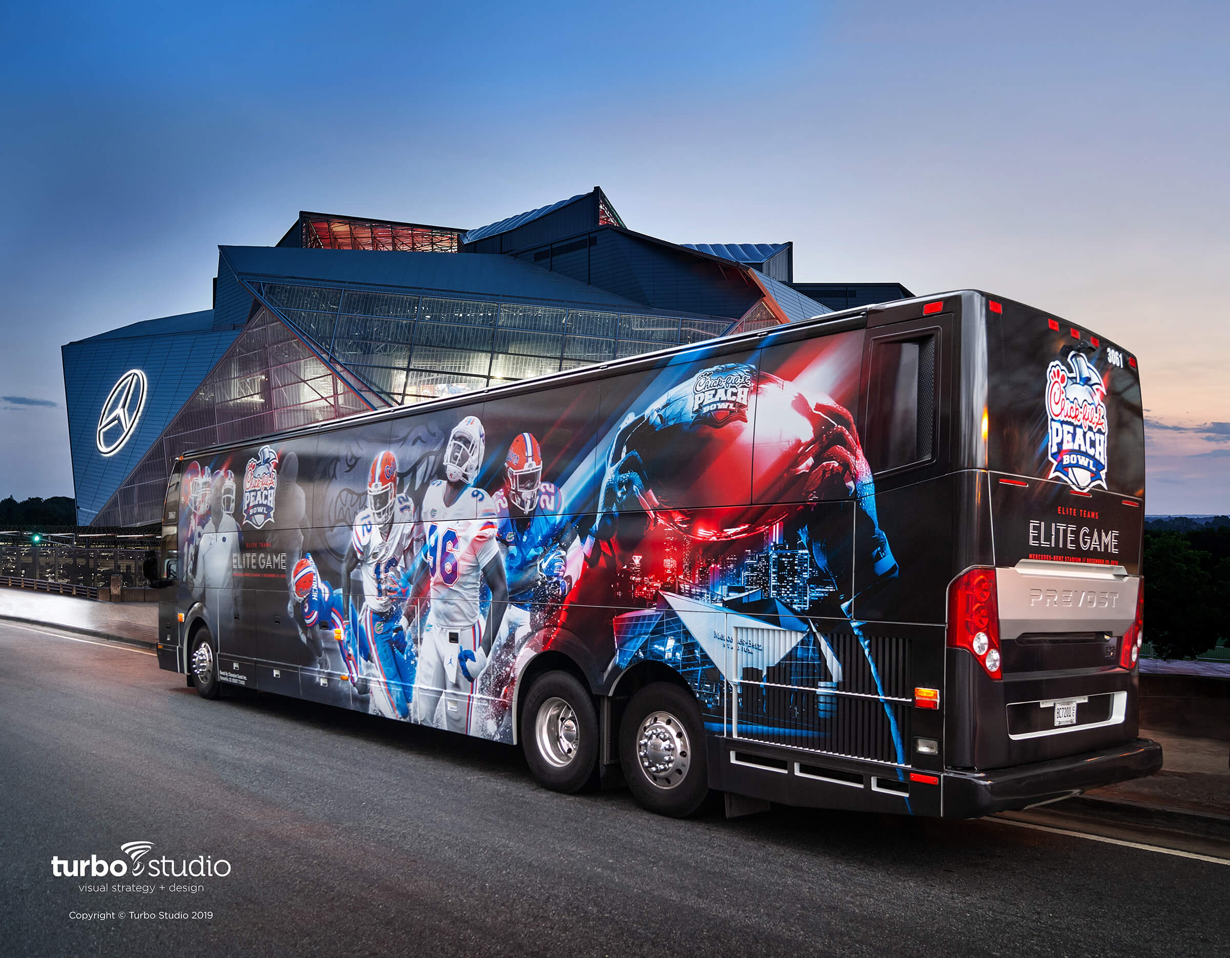 bus wrap for event marketing by Turbo Images